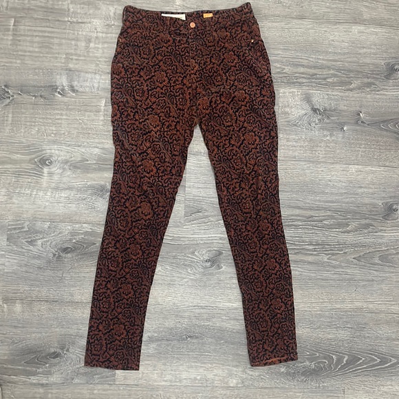 Pilcro and the Letterpress Serif Fit Mid Rise Stretch Corduroy Pants No.28 - Picture 2 of 11